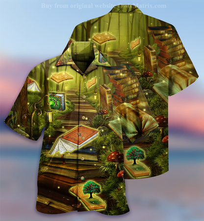 Books Magic Fly - Hawaiian Shirt,Hawaiian Shirt Gift, Christmas Gift