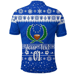 (Custom Personalised) FSM Pohnpei Christmas Polo Shirt Simple Style, Hawaiian Shirt Gift, Christmas Gift