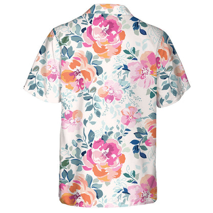 Uiscedhath Bláthanna Agus Duilleoga Bándearg agus Oráiste Brainsí Dear Léine Haváí, Bronntanas Léine Haváís, Bronntanas Nollag