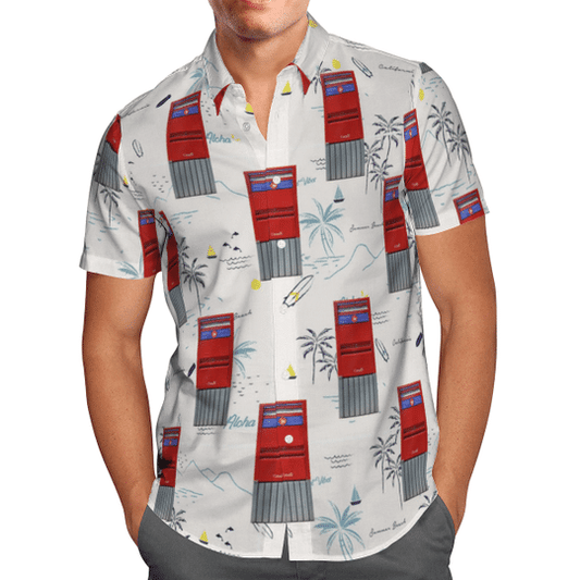 Canada post mailbox hawaiian shirt- Hawaiian Shirts -Hawaiian Shirt Gift, Christmas Gift