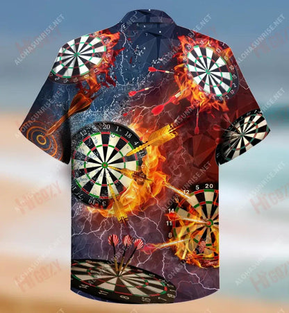 Rugadh Chun Darts a Imirt ar Éigean a Obair Léine Haváís Laethanta Saoire Muinchille Gearr Na Léinte Haváís is Fearr Léinte Greannmhar Haváís, Bronntanas Léine Haváís, Bronntanas Nollag