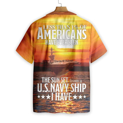 Less Than 1% Of American Veteran Hawaiian Shirt, Hawaiian For Gift