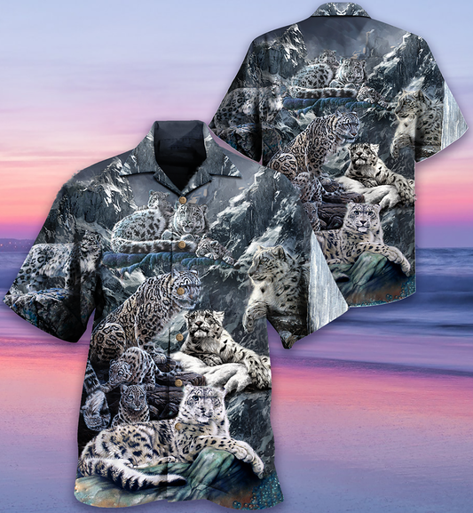 Catamount Love Animals - Hawaiian Shirt_Hawaiian Shirt Gift, Christmas Gift