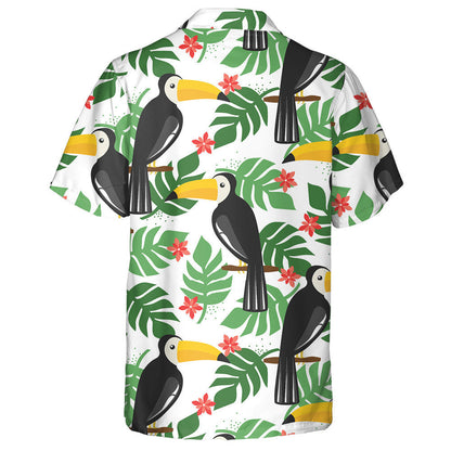 Éin Álainn Duilleoga pailme Agus Bláthanna Léine Haváís, haváís le haghaidh bronntanais