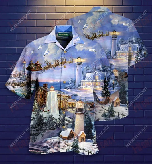 An Teach Solais Draíochta Léine Gearr haváís Léinte T an tSamhraidh haváíais Léinte Seanréidh Haváís Léinte Crazy Haváí, Bronntanas Léine Haváís, Bronntanas Nollag