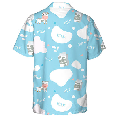 Small Yellow Flower And Cow In A Village Hawaiian Shirt, Hawaiian Shirt Gift, Christmas Gift