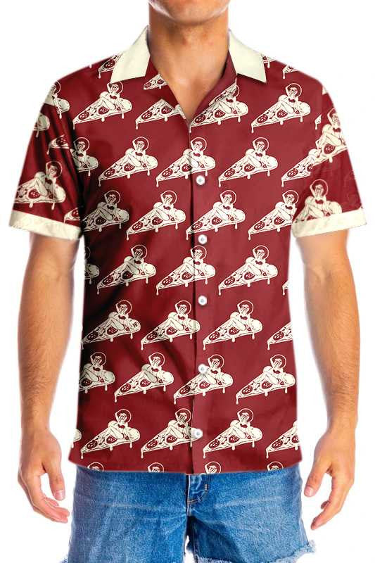 Dreaming About Pizza Funny Design Hawaiian Shirt,Hawaiian Shirt Gift, Christmas Gift