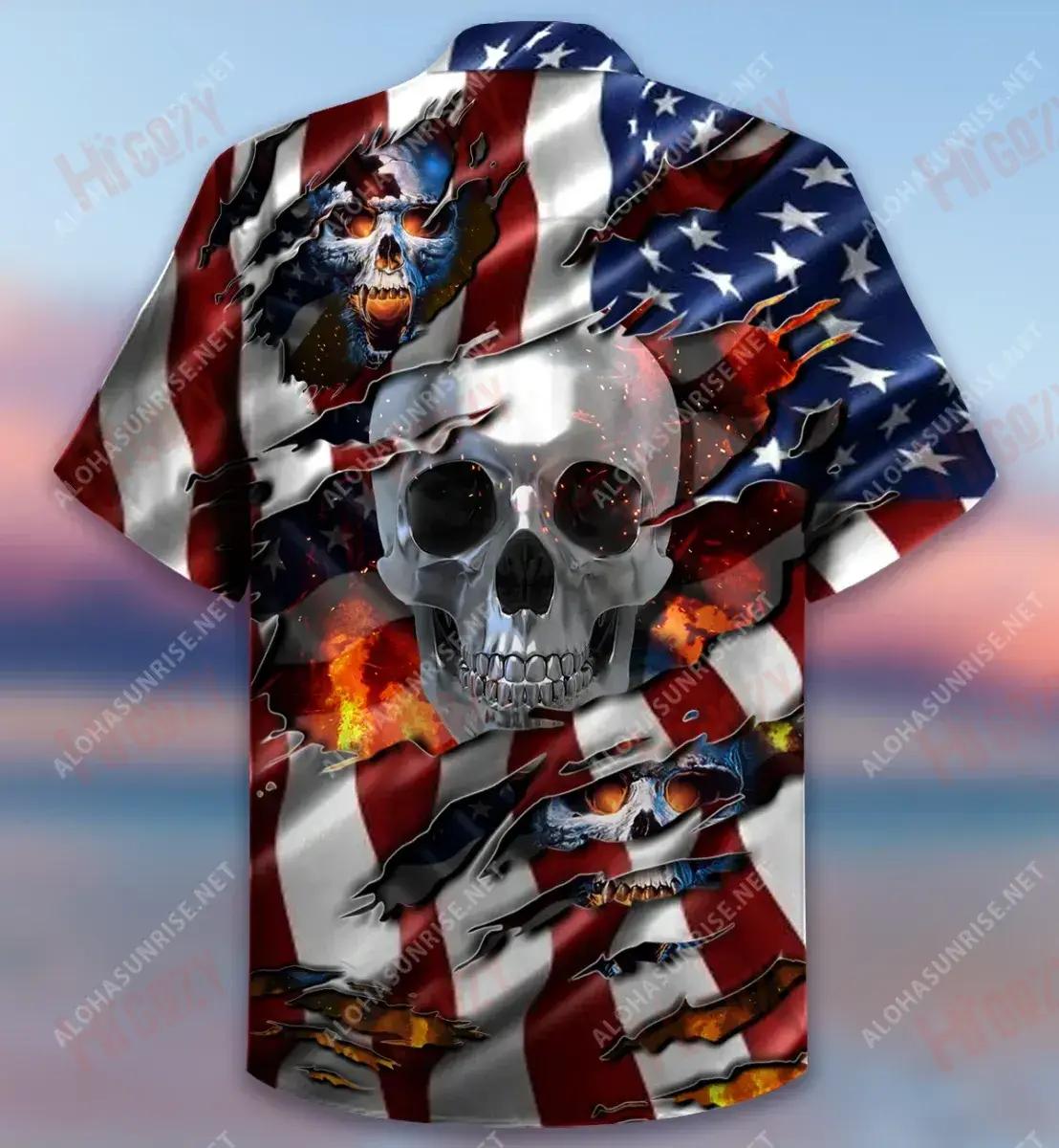 I Died For My Country Skull Short Hawaiian Shirt Hobbies Hawaiian T Shirts Vintage Hawaiian Shirts Funny Hawaiian Shirts, Hawaiian Shirt Gift, Christmas Gift