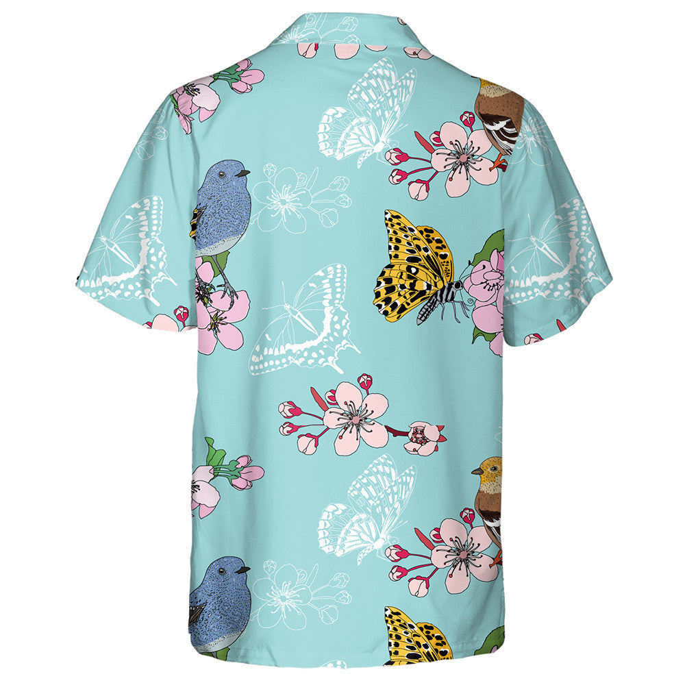 Blossom Silíní Lámh-tharraingthe Agus Féileacáin Léine Haváí, Haváis mar Bhronntanas