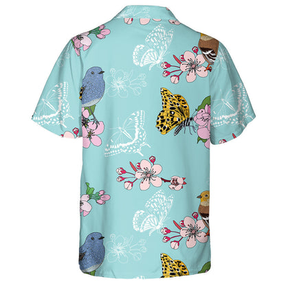 Blossom Silíní Lámh-tharraingthe Agus Féileacáin Léine Haváí, Haváis mar Bhronntanas