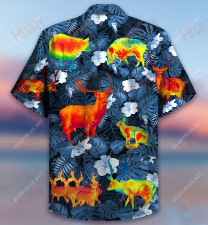 Ainmhithe Teirmeacha Iontacha Léine Gearr Muinchille Gearr Laethanta Saoire Léinte T Haváíacha Léinte haváíais Oirbheartaíochta do Mhná, Bronntanas Léine Haváís, Bronntanas Nollag