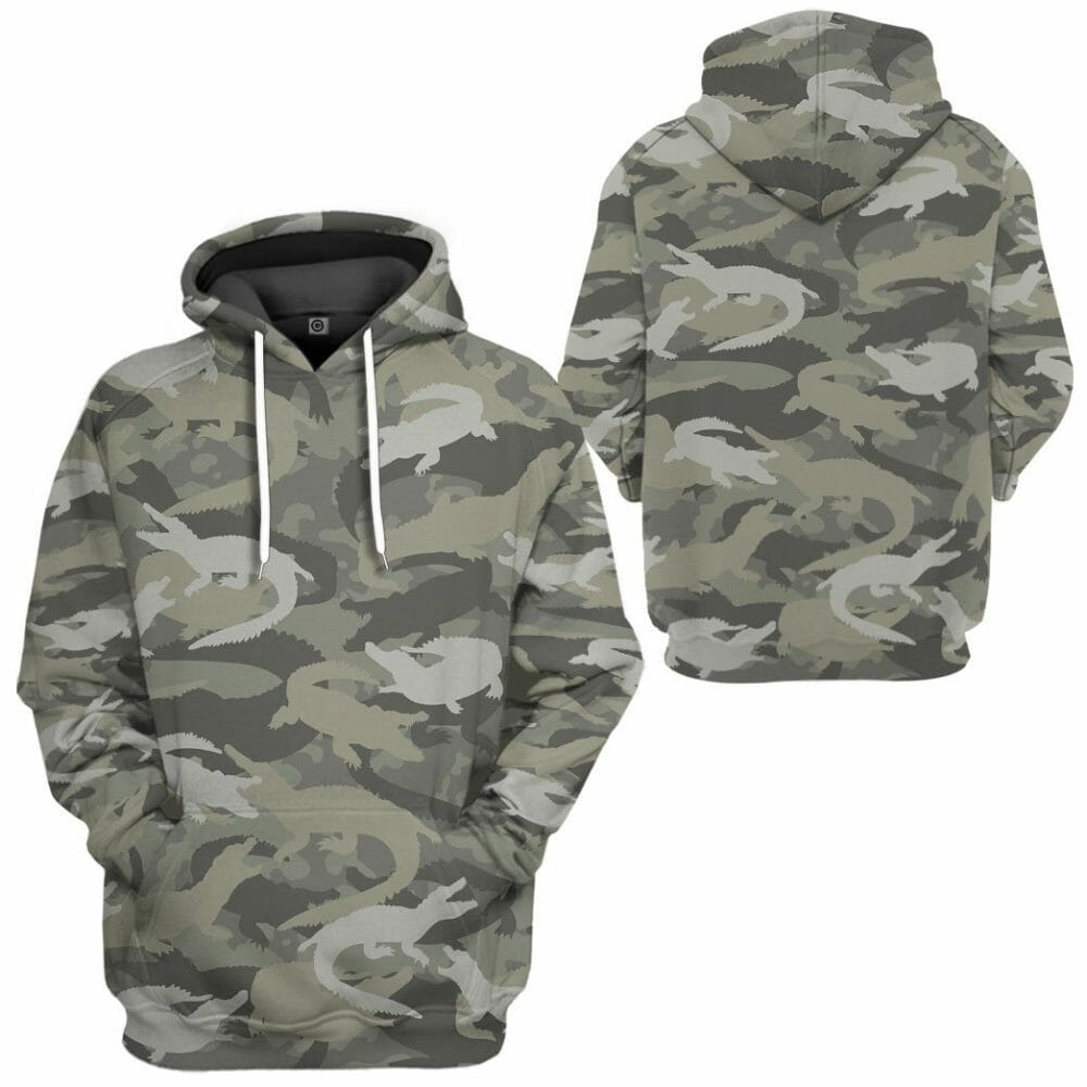 Éadaí Cochaillín Tléine Saincheaptha Camo Crogall 3D