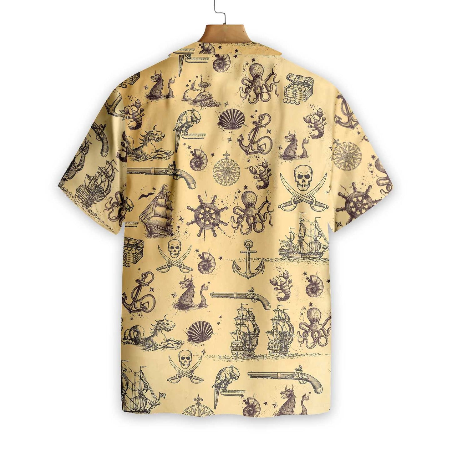 Nice Map Of The King Pirate Hawaiian Shirt,Hawaiian Shirt Gift, Christmas Gift