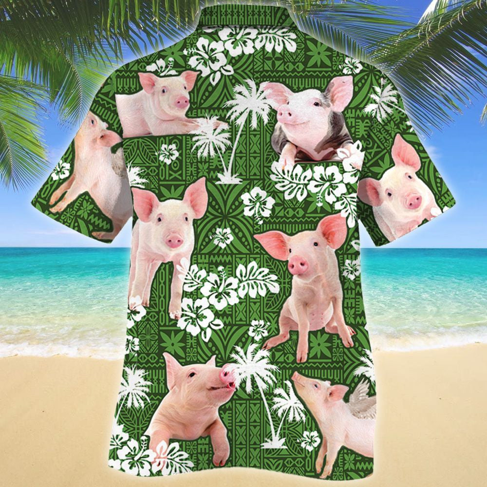 Muc Bándearg gleoite Treibhe Glas le Patrún Hibiscus Léine Haváís, Bronntanas Léine Haváís, Bronntanas Nollag