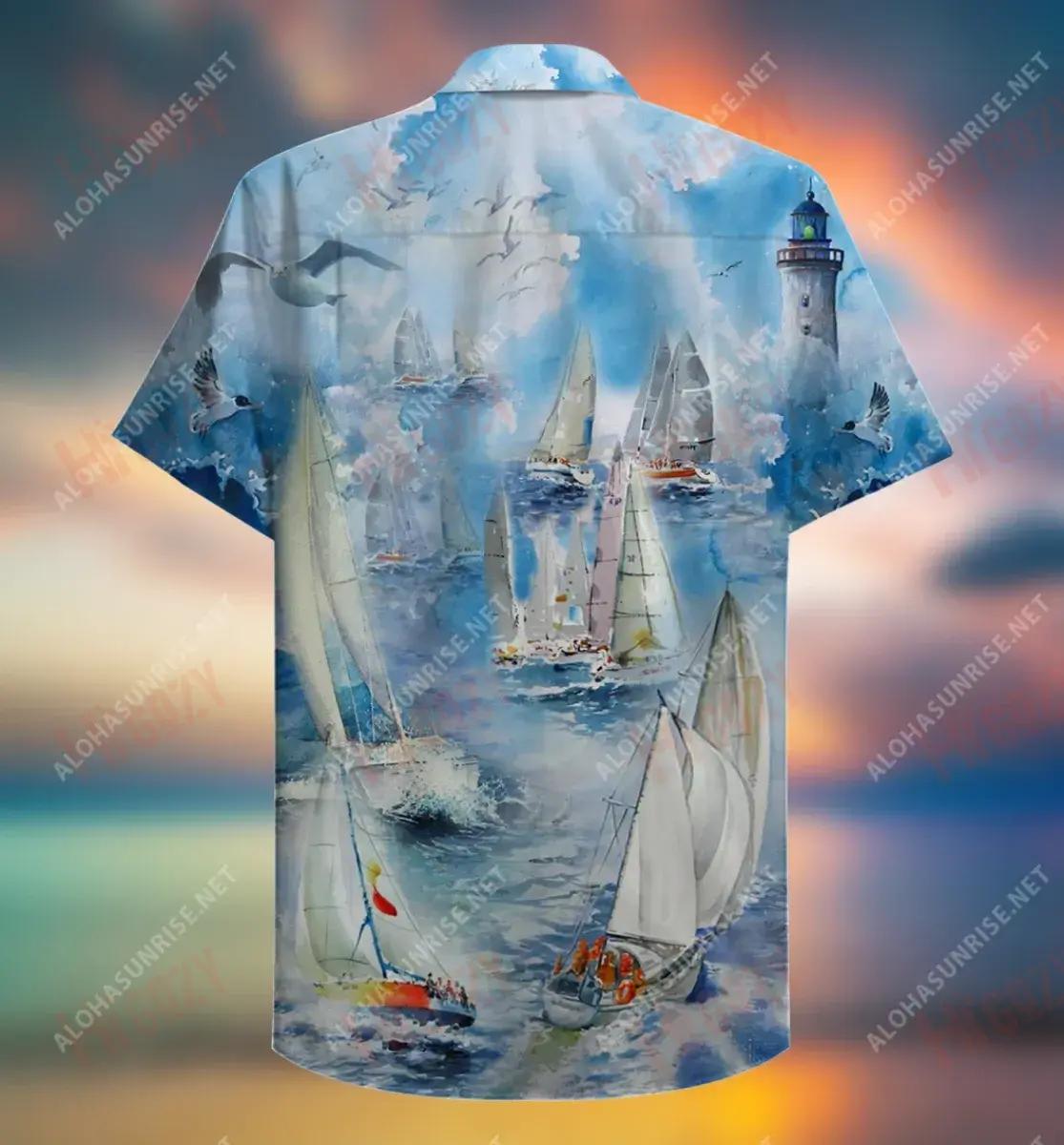 Cutter Yacht Club Unisex Short Sleeve Shirt Vacation Tropical Shirts Tactical Hawaiian Shirt Hawaiian Shirt Pattern, Hwaiian For Gift