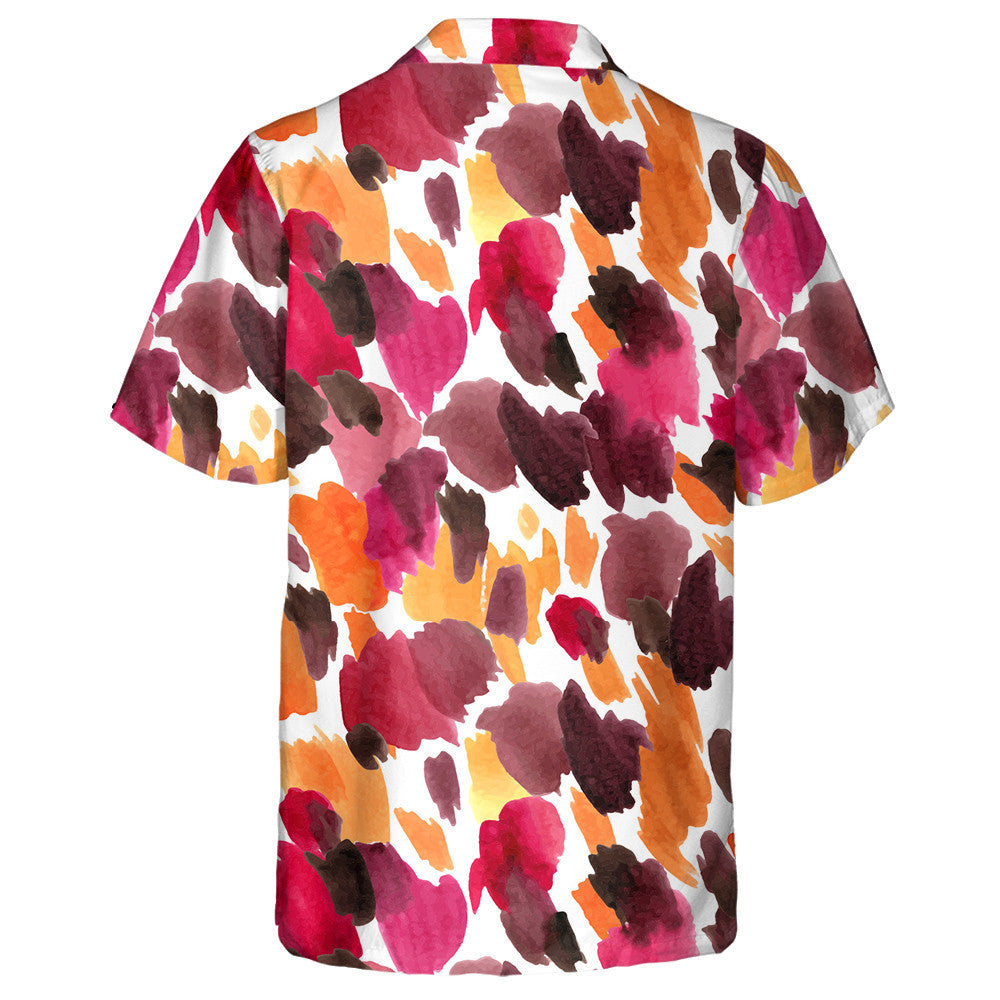 Leopard Leather In Bright Colors Animal Background Hawaiian Shirt, Hawaiian Shirt Gift, Christmas Gift