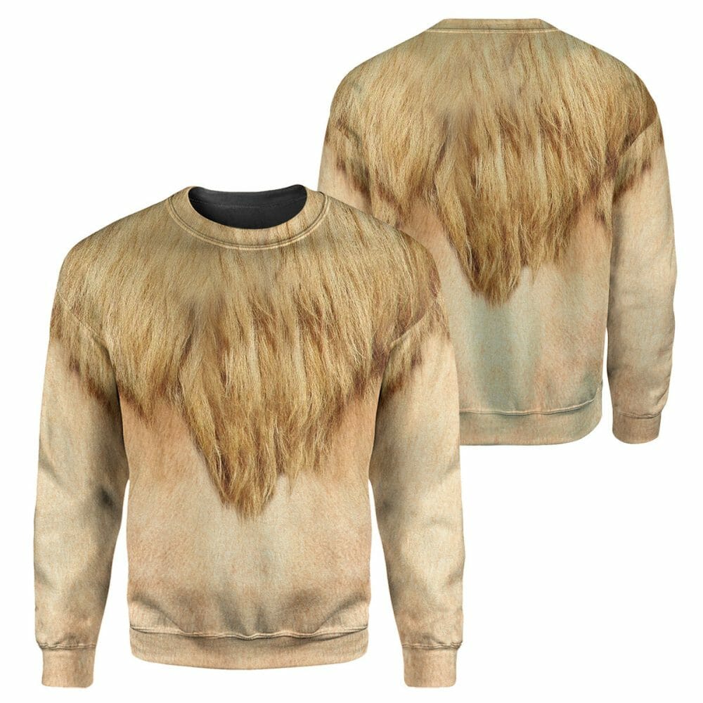 Lion - 3D All Over Printed Shirt Tshirt Hoodie Apparel