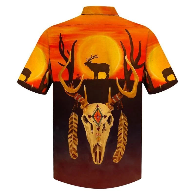 Réinfhianna Meiriceánacha Dúchasach ar an bhFéar Léine Álainn Haváí Luí na Gréine, Bronntanas Léine Haváíais, Bronntanas Nollag