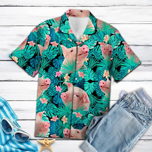 Bronntanas Gléasra Trópaiceach Muc Do Chóisir Saoire Léine Haváí ar Théamaí, Bronntanas Léine Haváíais, Bronntanas Nollag