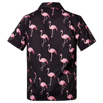 Buy Mens Hawaiian Shirts Flamingo-Hawaiian Shirt Gift, Christmas Gift