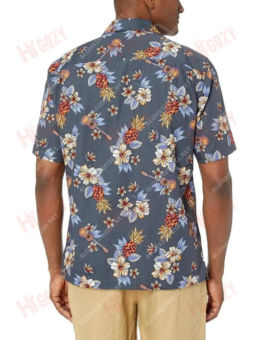 Léinte Gearr Muinchille Trópaiceach Maolaithe Caitheamh aimsire Léinte Haváís Saincheaptha Léinte Haváís do Mhná, Bronntanas Léine Haváís, Bronntanas Nollag