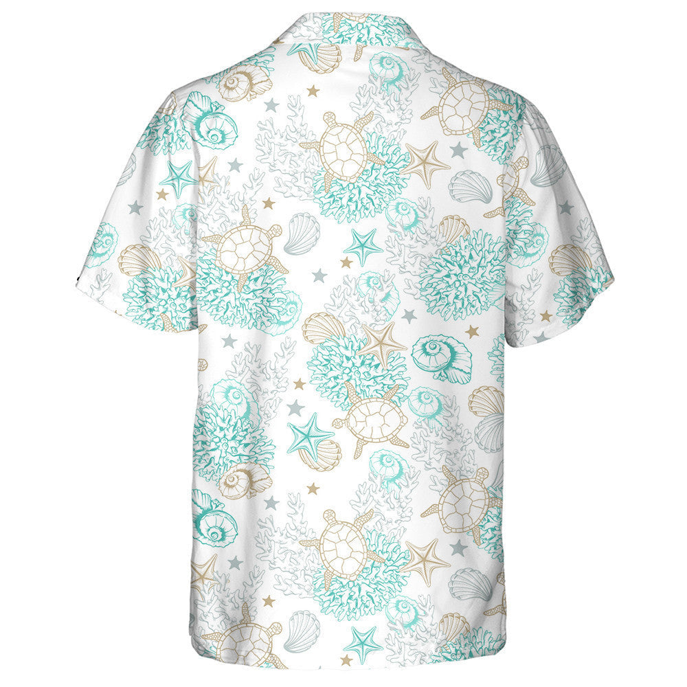 Sceitseáil Ealaín na Turtar Ssea Léine Haváís Mam Agus Leanbh, Bronntanas Léine Haváís, Bronntanas Nollag