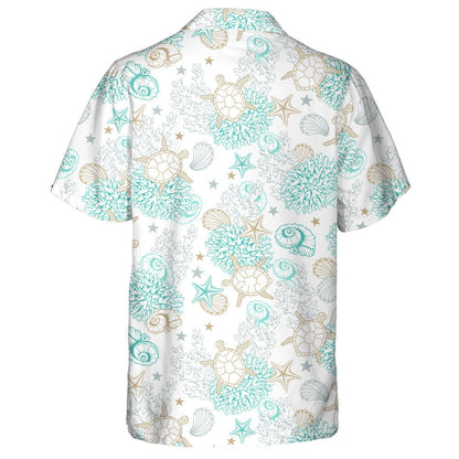 Sceitseáil Ealaín na Turtar Ssea Léine Haváís Mam Agus Leanbh, Bronntanas Léine Haváís, Bronntanas Nollag