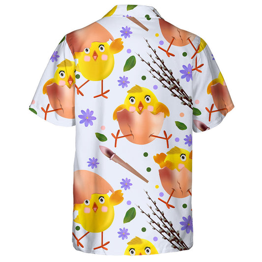 Sicín i mBlaosc Uibheacha Le Bláthanna Agus Léine Haváí Pussy saileach, Bronntanas Léine haváíais, Bronntanas Nollag