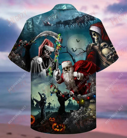 Cloigeann na Nollag Daidí na Nollag Léine Ghearr Muinchille Samhraidh Léinte T Haváíais Léine Oirbheartaíochta haváíais Patrún Léine Haváís, Bronntanas Léine Haváís, Bronntanas Nollag