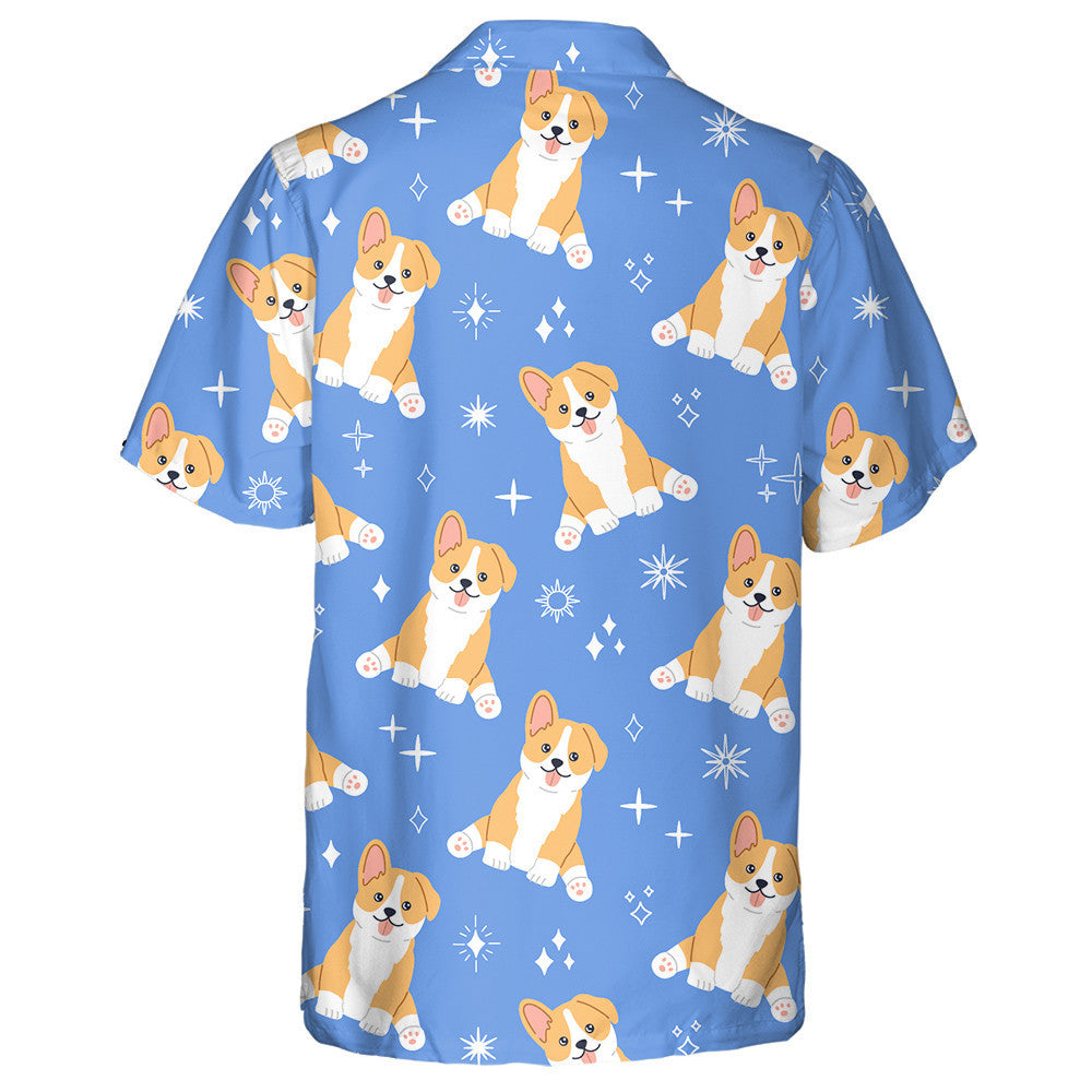 Little Cute Dog With Smiling Cute Face Hawaiian Shirt, Hawaiian Shirt Gift, Christmas Gift