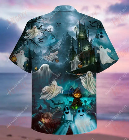 Abair Bó Agus Scanrúil Ar Léine Gearr Muinchille Unisex Caitheamh aimsire Léinte haváíais na Léinte Haváís is Fearr Léinte Haváís do Mhná, Bronntanas Léine Haváís, Bronntanas Nollag