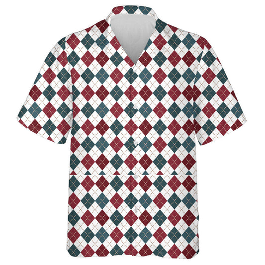 Patrún Dathanna Bratach Meiriceánach Cruthaitheach Le Cruthanna Diamond Léine Haváís, Bronntanas Léine Haváís, Bronntanas Nollag