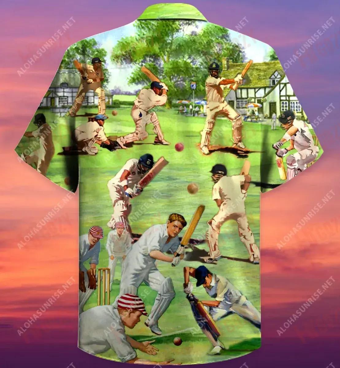 Cricket Swing Big And No Ding Léine Haváí Unisex Muinchille Farraige Gearr Muinchille Oirbheartaíochta Léinte Haváise Greannmhar Léinte Haváise Greannmhar, Bronntanas Léine Haváís, Bronntanas Nollag