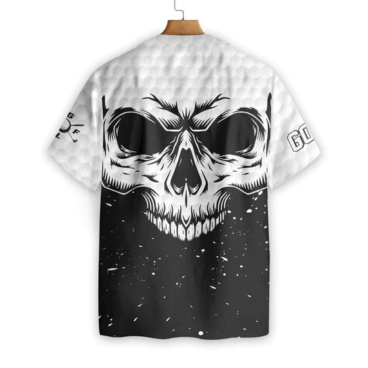 Dearadh Galf Cool Cloigeann Dubh Agus Bán Léine Haváís, Bronntanas Léine Haváíais, Bronntanas Nollag