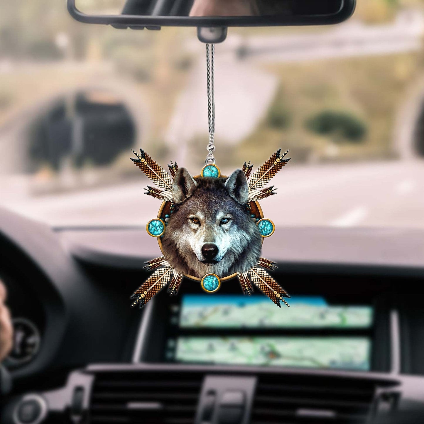 Native American Ornament For Cars, Christmas Decoration