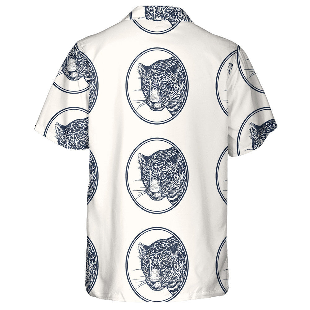 Fantasy Leopard Animals Portrait Of Africa Hawaiian Shirt,Hawaiian Shirt Gift, Christmas Gift
