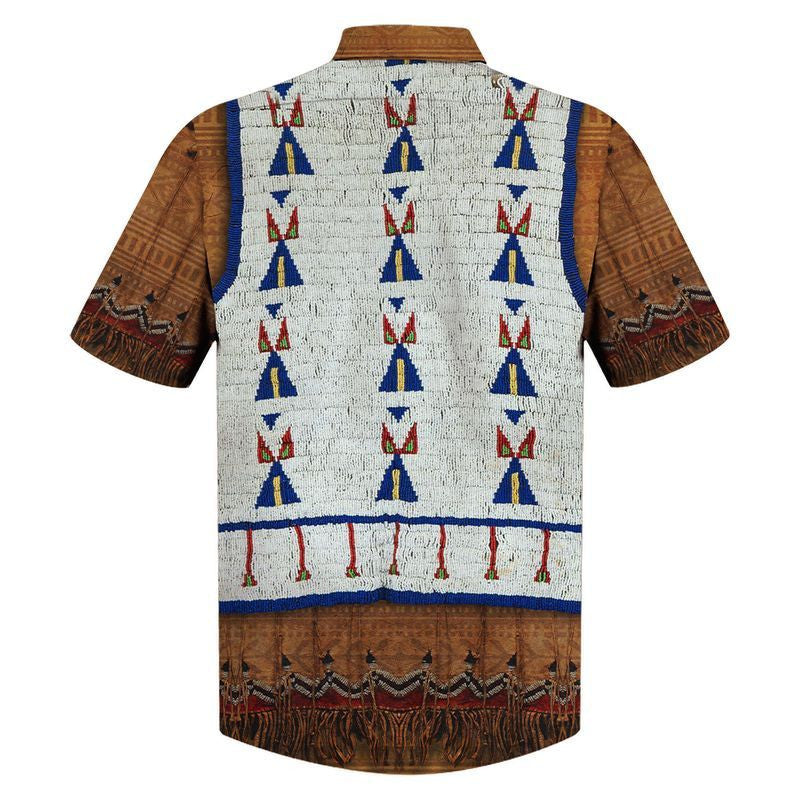 Meiriceánach Dúchasach Dubh Agus Donn Dearadh Stíl Treibhe Léine Haváís, Bronntanas Léine Haváís, Bronntanas Nollag