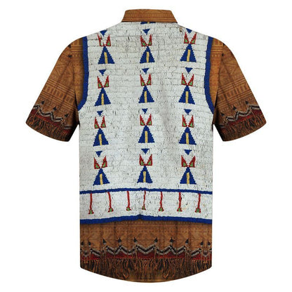 Meiriceánach Dúchasach Dubh Agus Donn Dearadh Stíl Treibhe Léine Haváís, Bronntanas Léine Haváís, Bronntanas Nollag