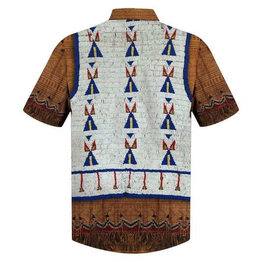 Meiriceánach Dúchasach Dubh Agus Donn Dearadh Stíl Treibhe Léine Haváís, Bronntanas Léine Haváís, Bronntanas Nollag