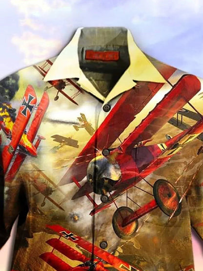 Red Starry Sky Nice Ornamental Hawaiian Shirt,Hawaiian Shirt Gift, Christmas Gift