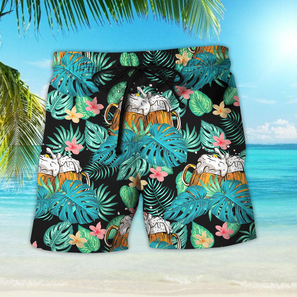 Buy Beer Tropical Hawaiian Shirt -Hawaiian Shirt Gift, Christmas Gift