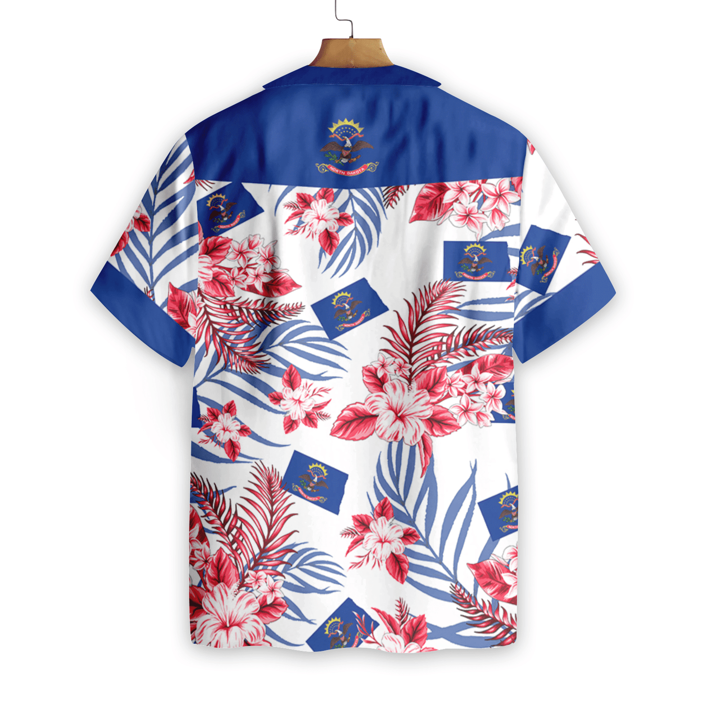 Dakota Thuaidh Bródúil as Patrún Cúlra Bán Léine Haváís, Bronntanas Léine Haváíais, Bronntanas Nollag