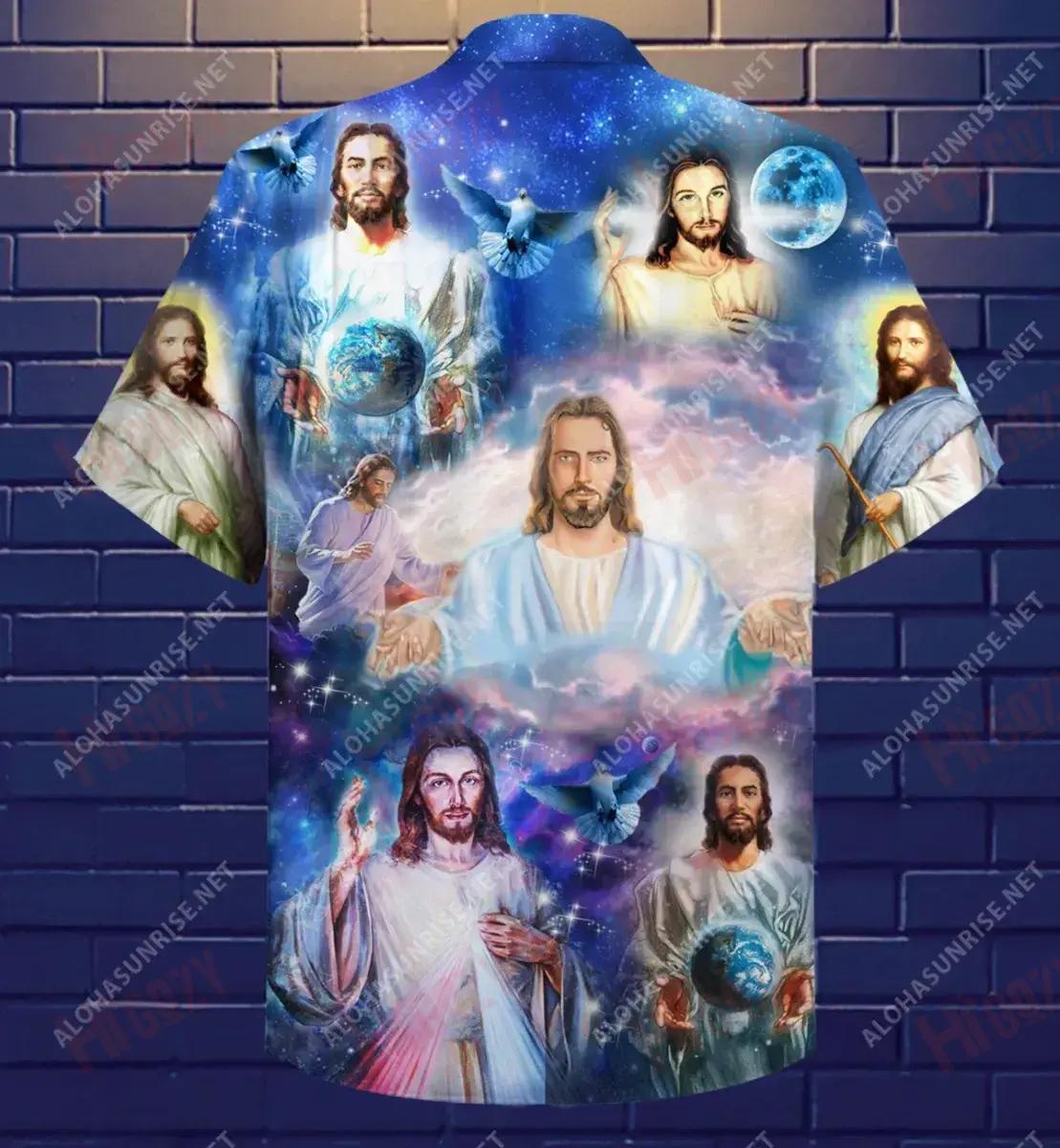 Is é Íosa Ár nGarda Tarrthála Léine Gearr Haváís Aigéan Aloha Léinte Seanréalta Haváis Léinte Greannmhar Haváís, Bronntanas Léine Haváís, Bronntanas Nollag