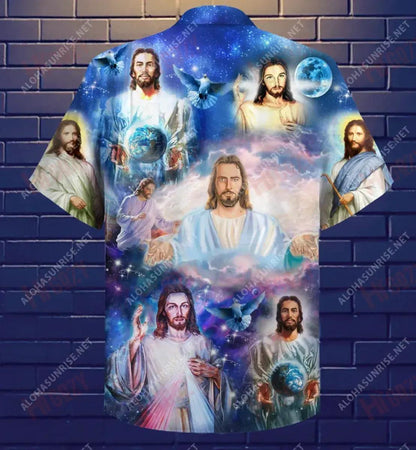 Is é Íosa Ár nGarda Tarrthála Léine Gearr Haváís Aigéan Aloha Léinte Seanréalta Haváis Léinte Greannmhar Haváís, Bronntanas Léine Haváís, Bronntanas Nollag