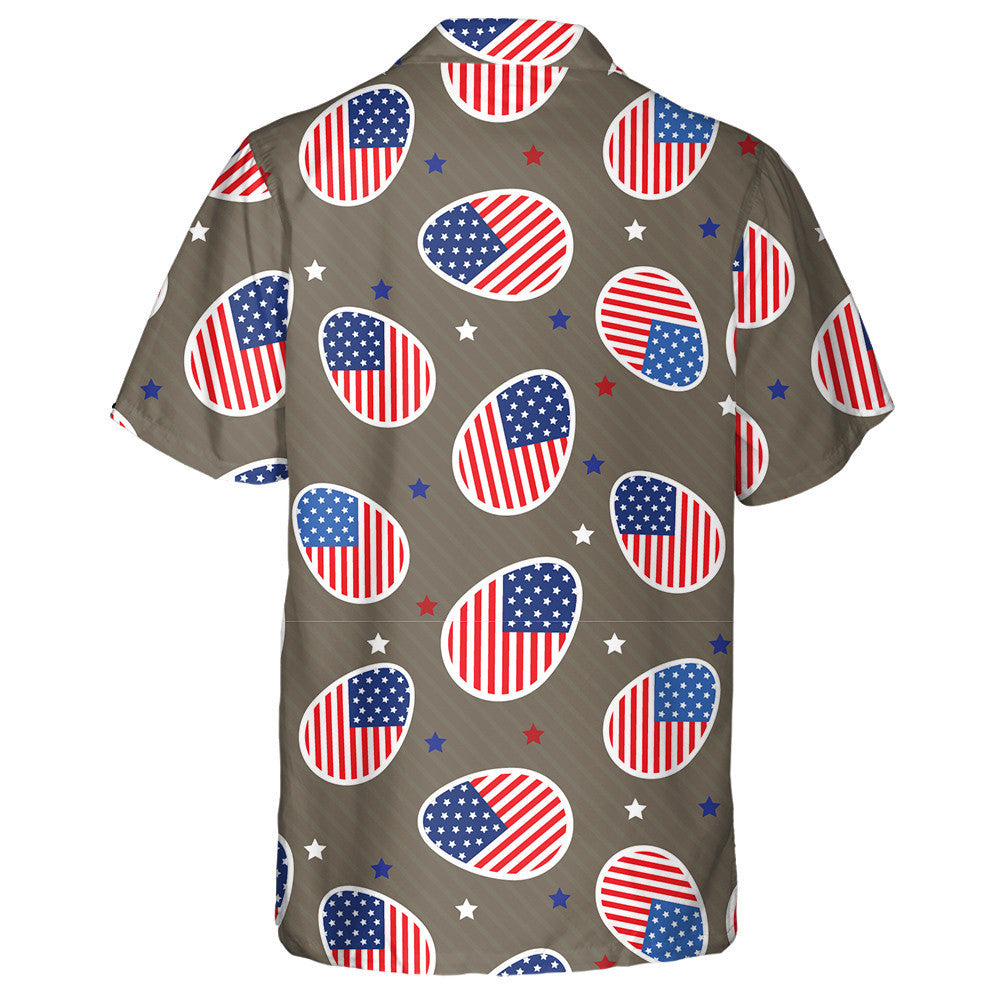 Uibheacha Tírghrá na Cásca Shona Le Patrún Bratach Mheiriceá Léine Haváís, Bronntanas Léine Haváíais, Bronntanas Nollag