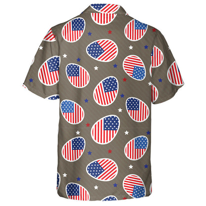 Uibheacha Tírghrá na Cásca Shona Le Patrún Bratach Mheiriceá Léine Haváís, Bronntanas Léine Haváíais, Bronntanas Nollag