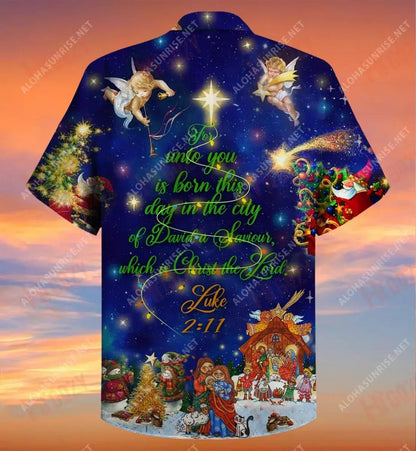 Críost An Tiarna Léine Gearr Haváís Caitheamh aimsire T Léinte Haváís Na Léinte Haváís is Fearr Hawai, Bronntanas Léine Haváís, Bronntanas Nollag