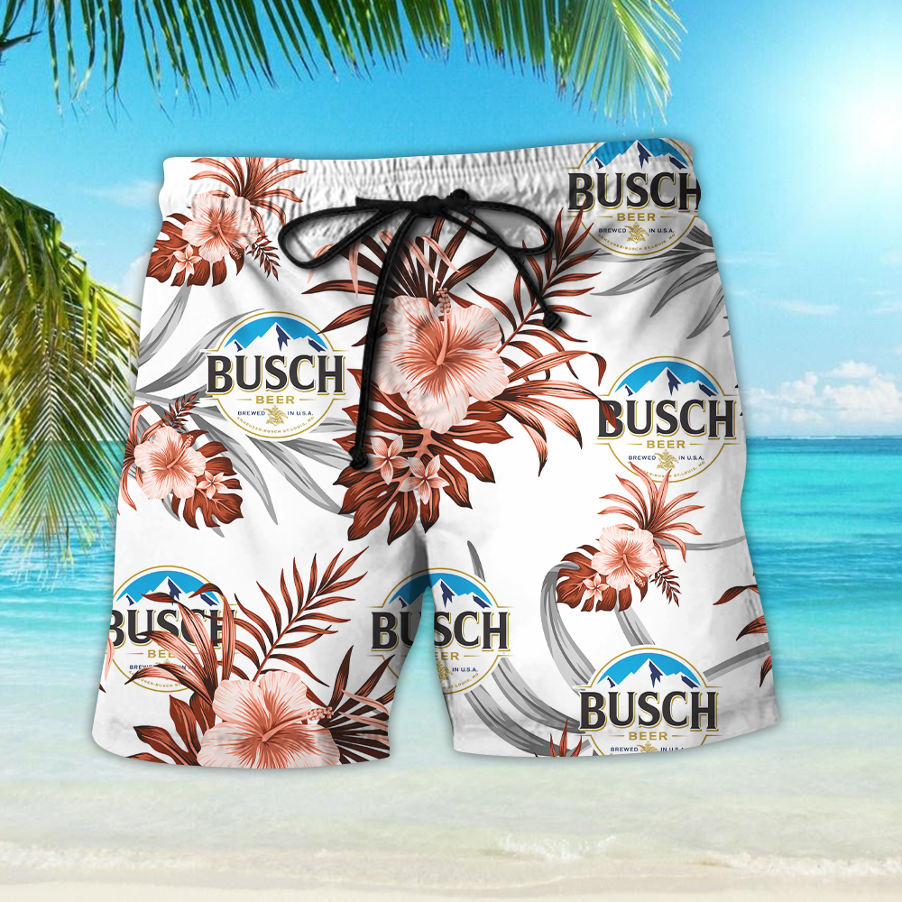 Busch Beer Hawaiian Shirt â€“ Dnstyles,Hawaiian Shirt Gift, Christmas Gift