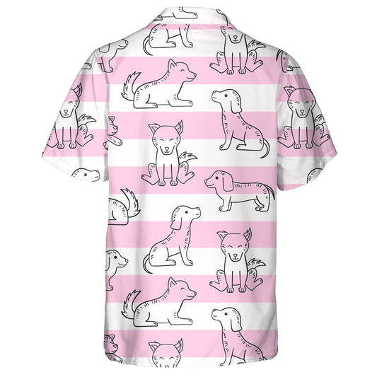 Madraí Beaga Shona Agus Líne Bándearg Cúlra Aonraithe Léine Haváís, Bronntanas Léine Haváís, Bronntanas Nollag