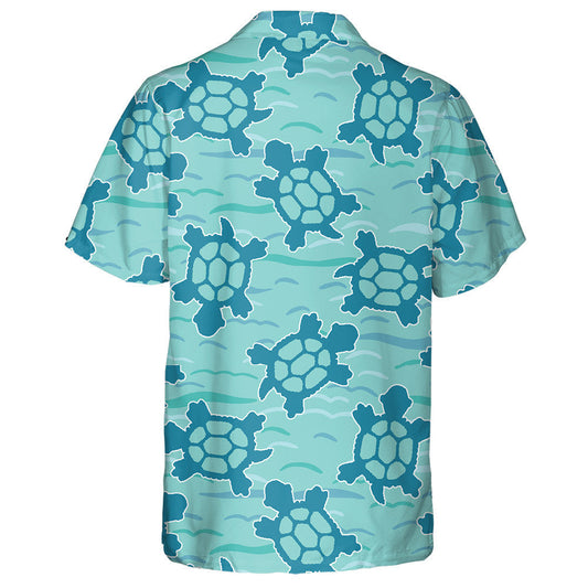 Snámha Láimhe Tarraingthe Turtar Mara Aigéin Dúlra Léine Haváís, Bronntanas Léine haváíais, Bronntanas Nollag